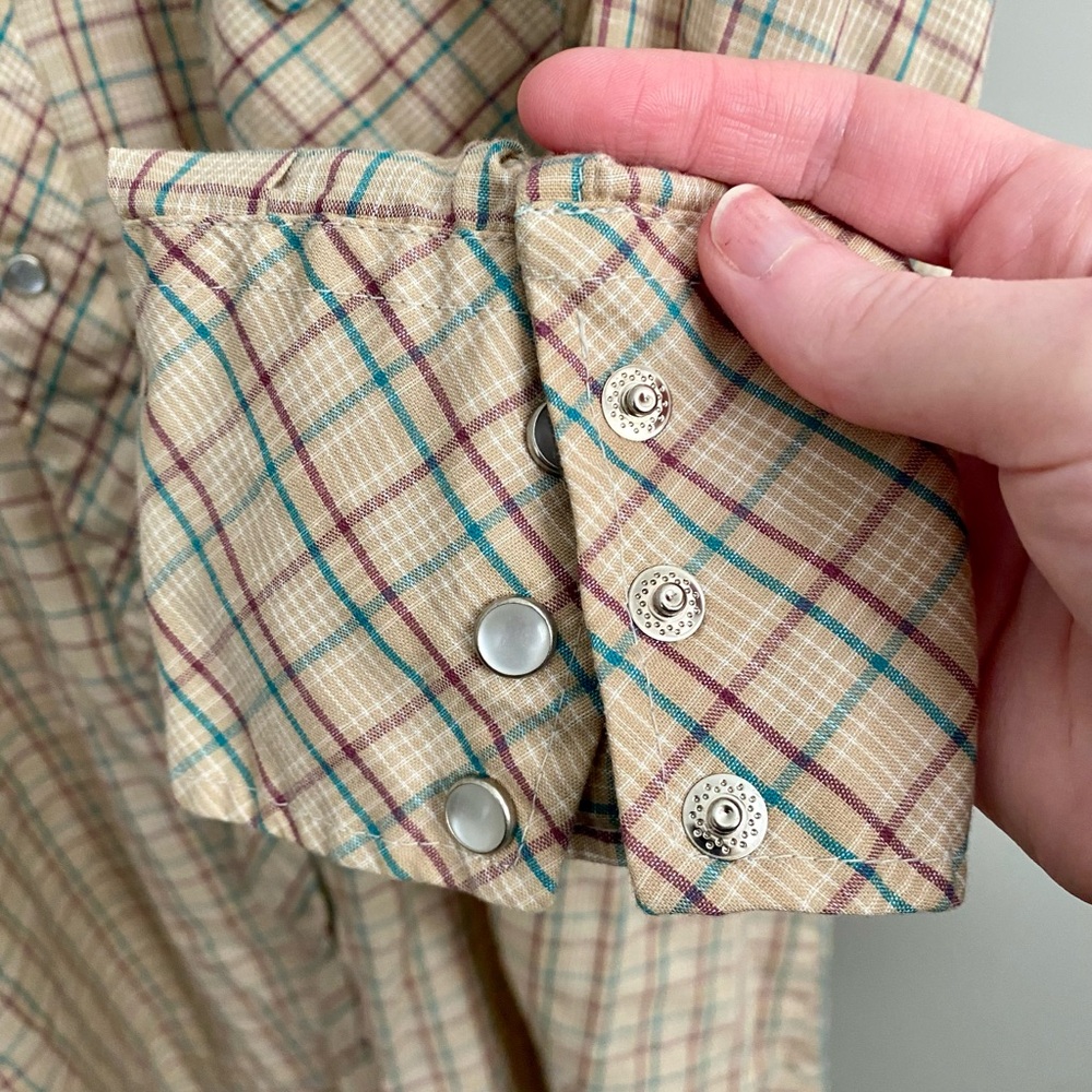 Plaid Button-up - Picture 2 of 5